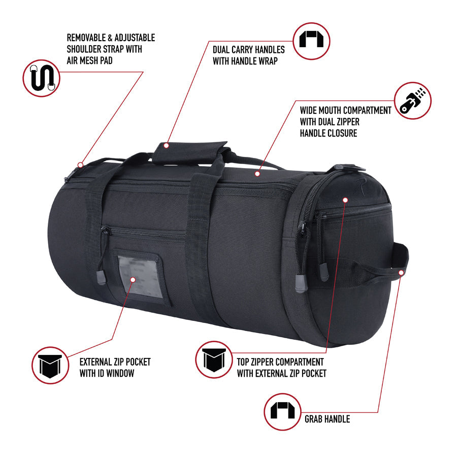 Milspec Tactical Traveler Duffle Bag-Tactical Source LLC