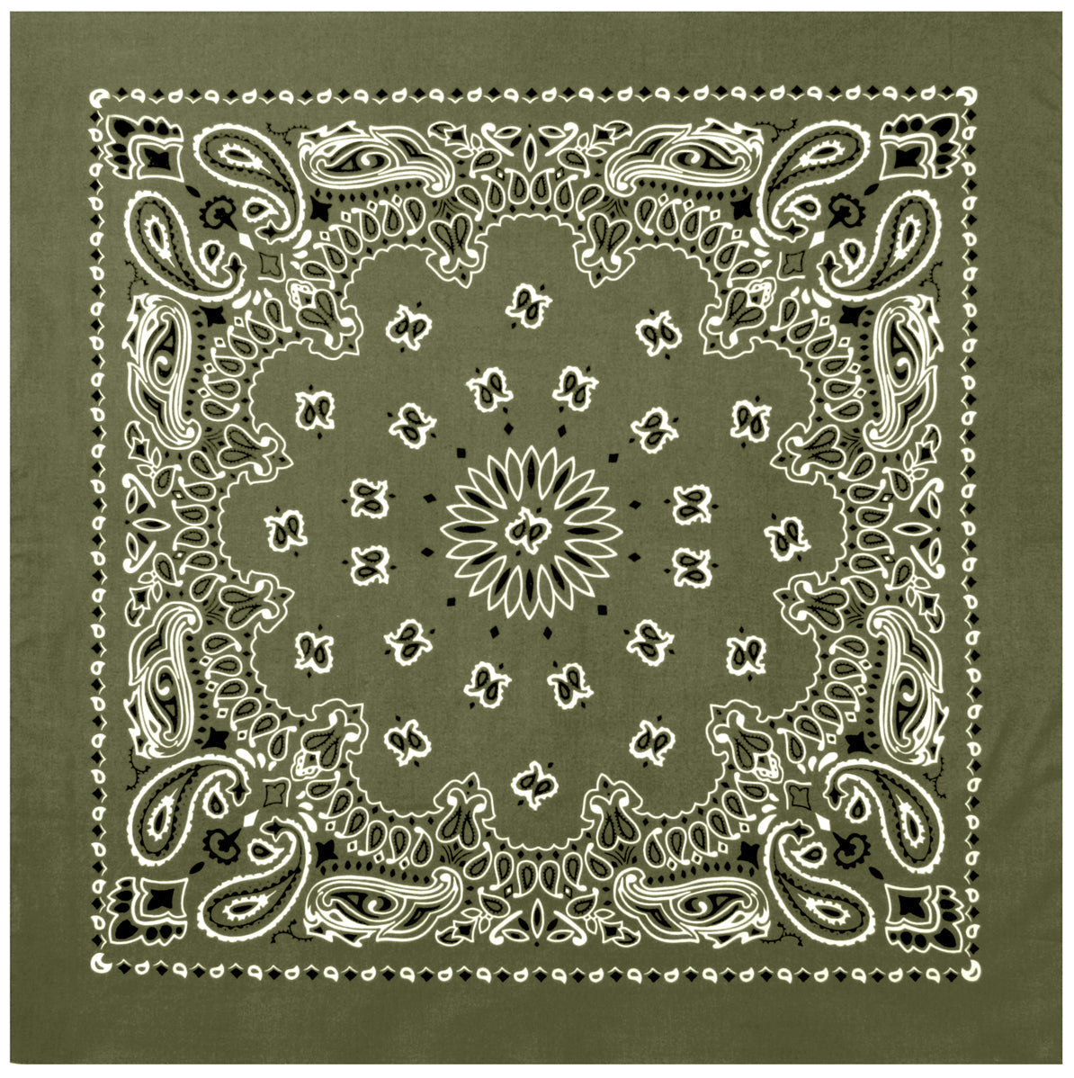 Milspec Trainmen Paisley Bandana – Extra-Large 27” X 27"-Tactical Source LLC