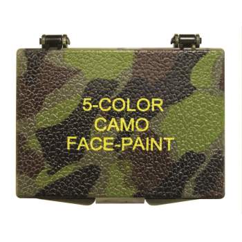 MilSpec Woodland / OCP 5 Colour Camo Face Paint-Tactical Source LLC
