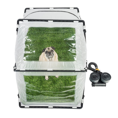 MIRA Safety FirstBreed Collapsible CBRN Animal Ark/ Dog Gas Mask-Tactical Source LLC