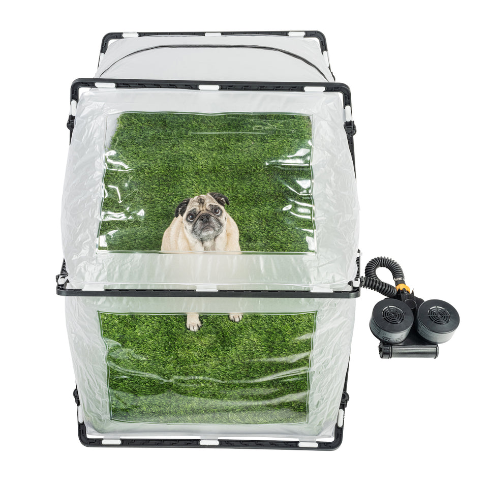 MIRA Safety FirstBreed Collapsible CBRN Animal Ark/ Dog Gas Mask-Tactical Source LLC