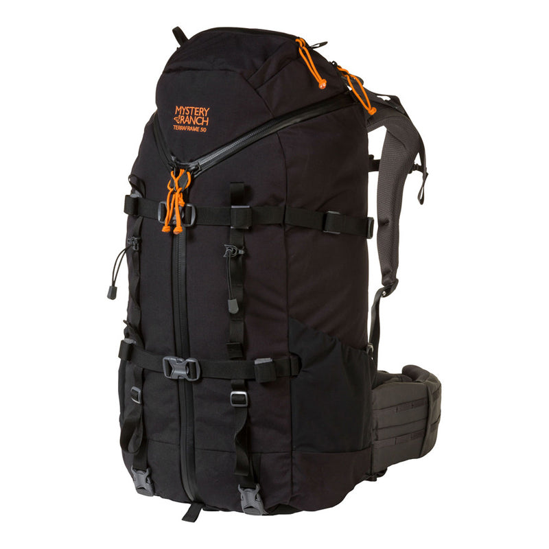 Mystery Ranch Terraframe 3-Zip 50 Backpack Black-Tactical Source LLC