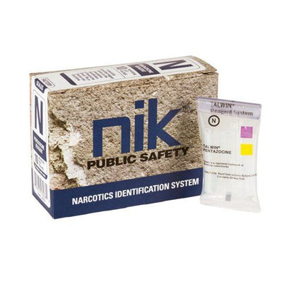 NIK Identidrug Polytesting Desk Chart and Drug Testing Kits-Tactical Source LLC