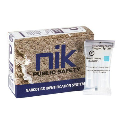 NIK Identidrug Polytesting Desk Chart and Drug Testing Kits-Tactical Source LLC