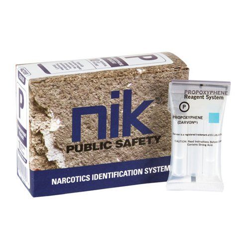 NIK Identidrug Polytesting Desk Chart and Drug Testing Kits-Tactical Source LLC