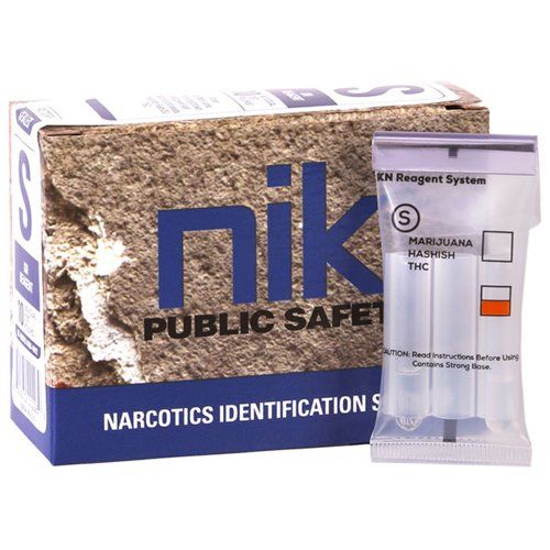 NIK Identidrug Polytesting Desk Chart and Drug Testing Kits-Tactical Source LLC
