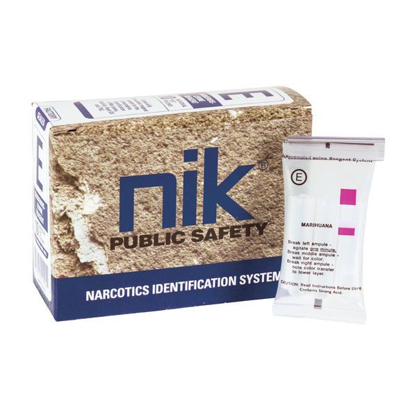 NIK Identidrug Polytesting Desk Chart and Drug Testing Kits-Tactical Source LLC
