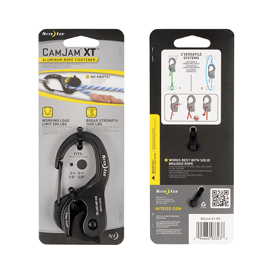 Nite Ize CamJam XT Aluminium Rope Tightener Large-Tactical Source LLC