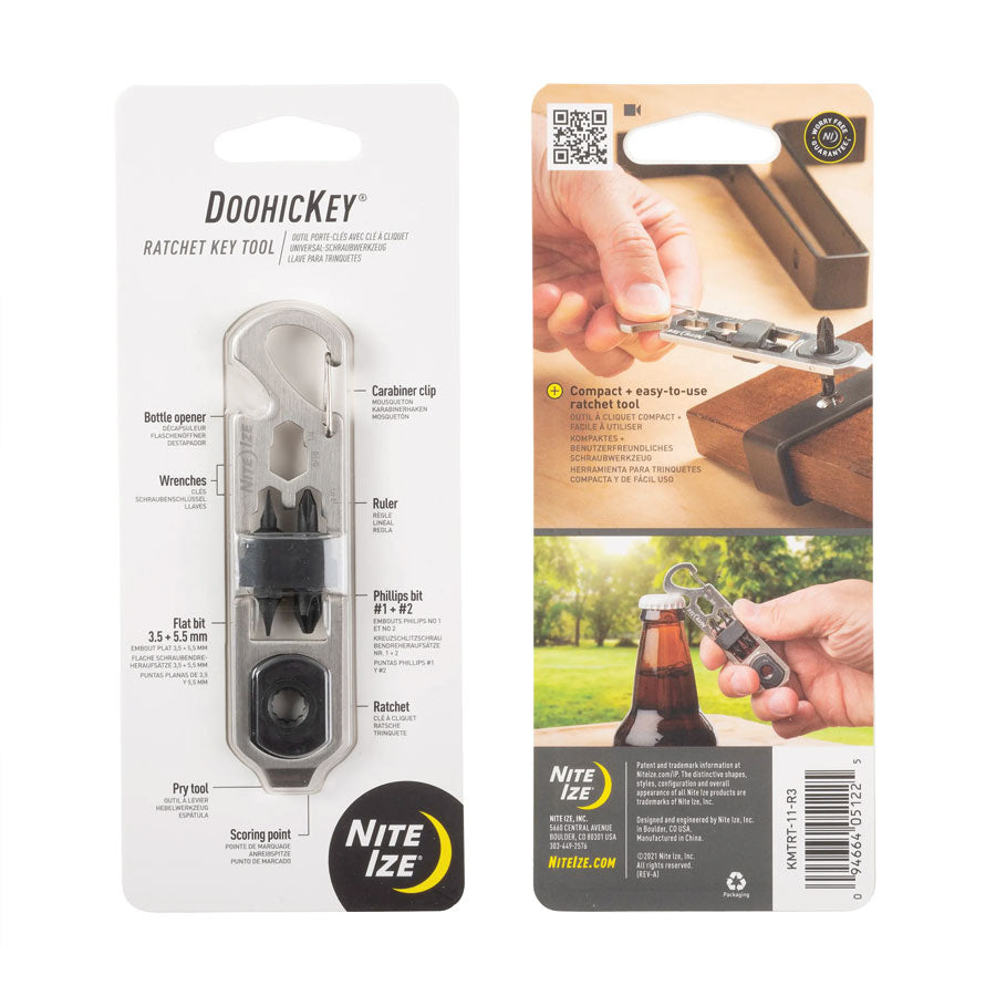 Nite Ize DoohicKey Ratchet Key Tool-Tactical Source LLC