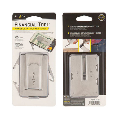 Nite Ize Financial Tool Money Clip + Pocket Tools-Tactical Source LLC