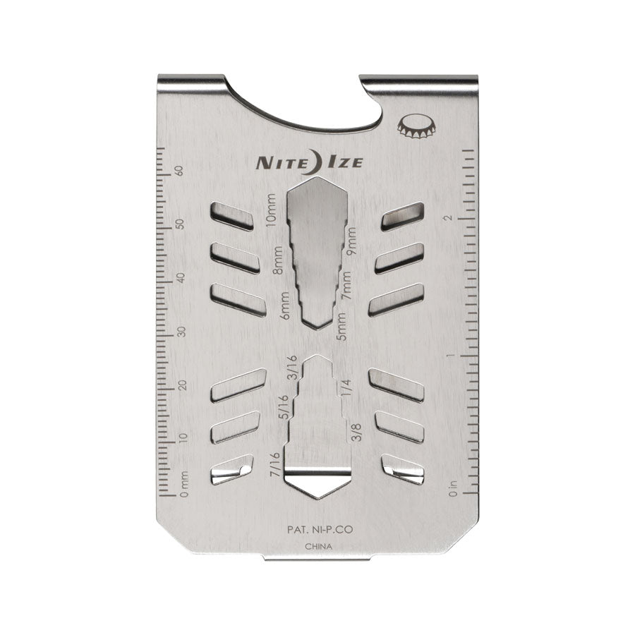 Nite Ize Financial Tool Multi-Tool Money Clip Stainless-Tactical Source LLC