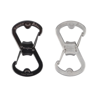 Nite Ize S-Biner Ahhh Stainless Bottle Opener-Tactical Source LLC
