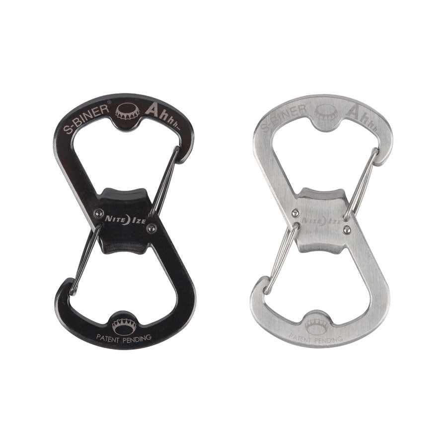 Nite Ize S-Biner Ahhh Stainless Bottle Opener-Tactical Source LLC
