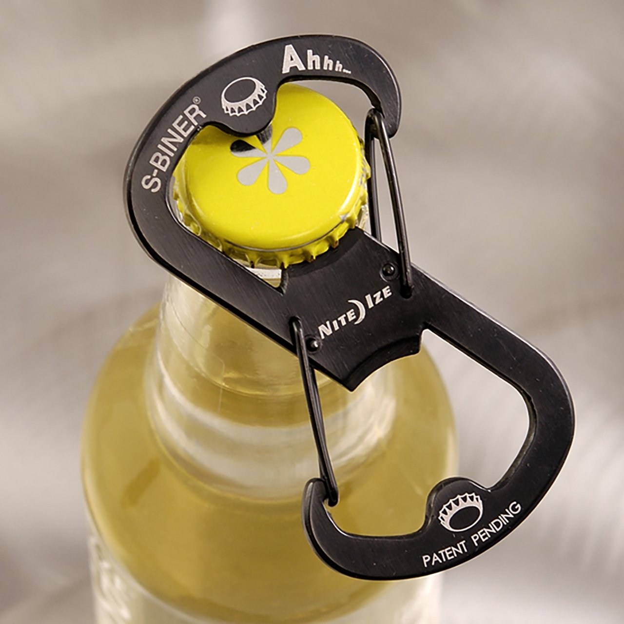 Nite Ize S-Biner Ahhh Stainless Bottle Opener-Tactical Source LLC