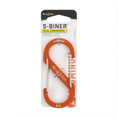 Nite Ize S-Biner Dual Carabiner Aluminium #4-Tactical Source LLC