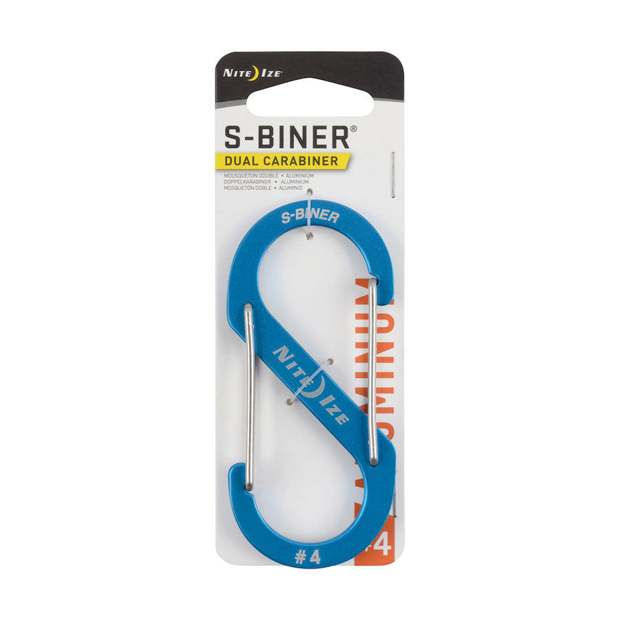 Nite Ize S-Biner Dual Carabiner Aluminium #4-Tactical Source LLC