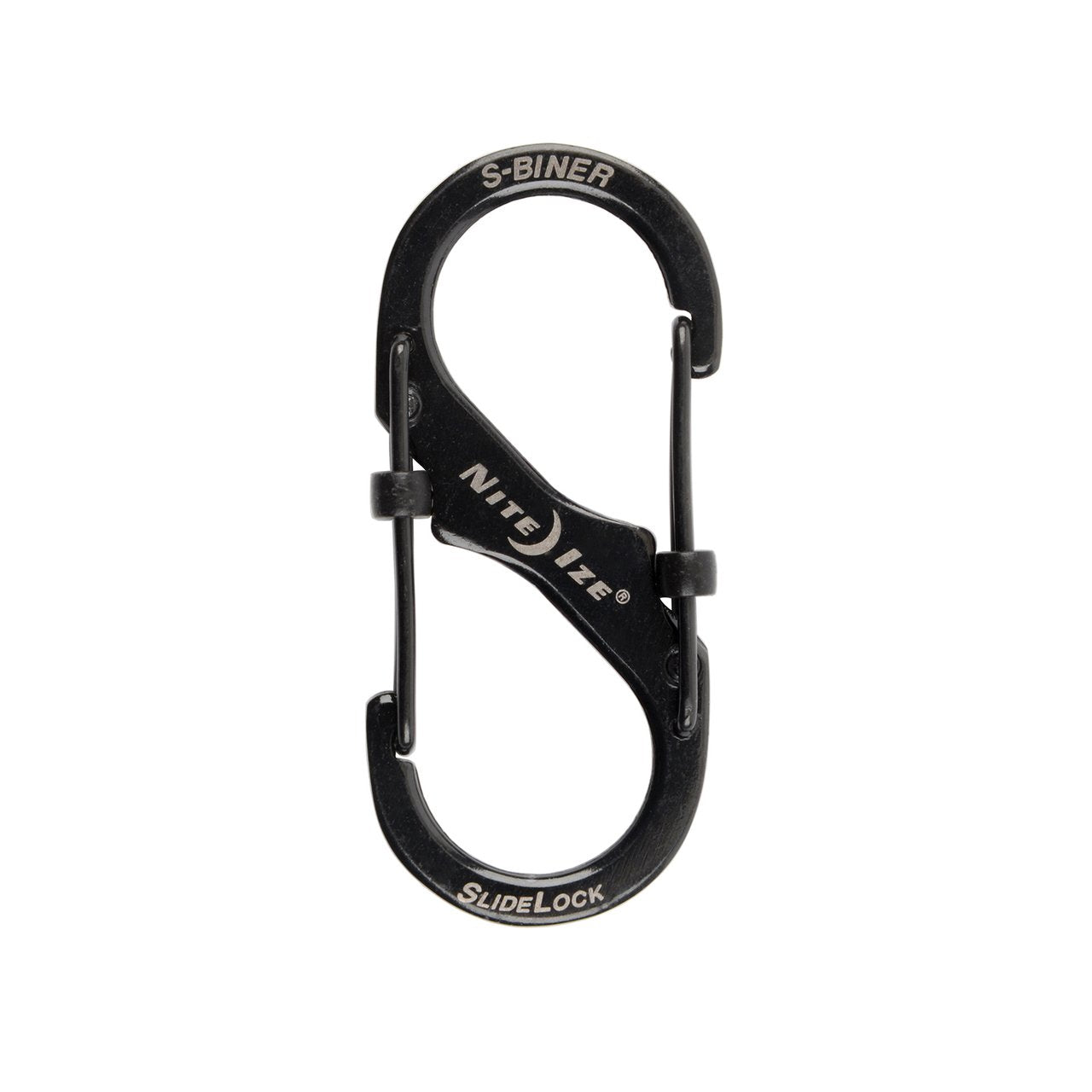 Nite-Ize S-Biner SlideLock #2 Steel Black-Tactical Source LLC