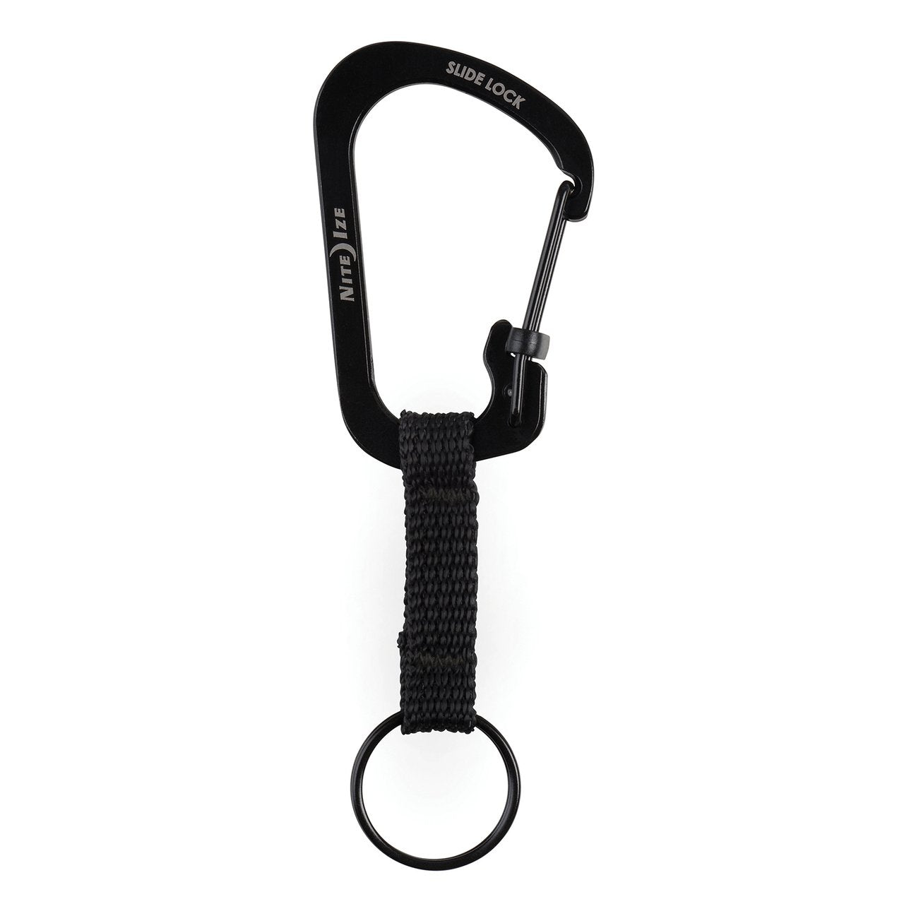Nite-Ize SlideLock Keyring #3 Steel Black-Tactical Source LLC
