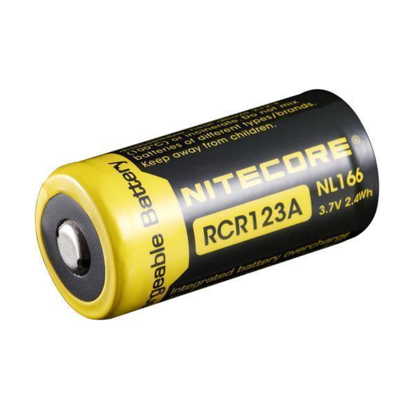 Nitecore RCR123A Rechargeable Battery-Tactical Source LLC