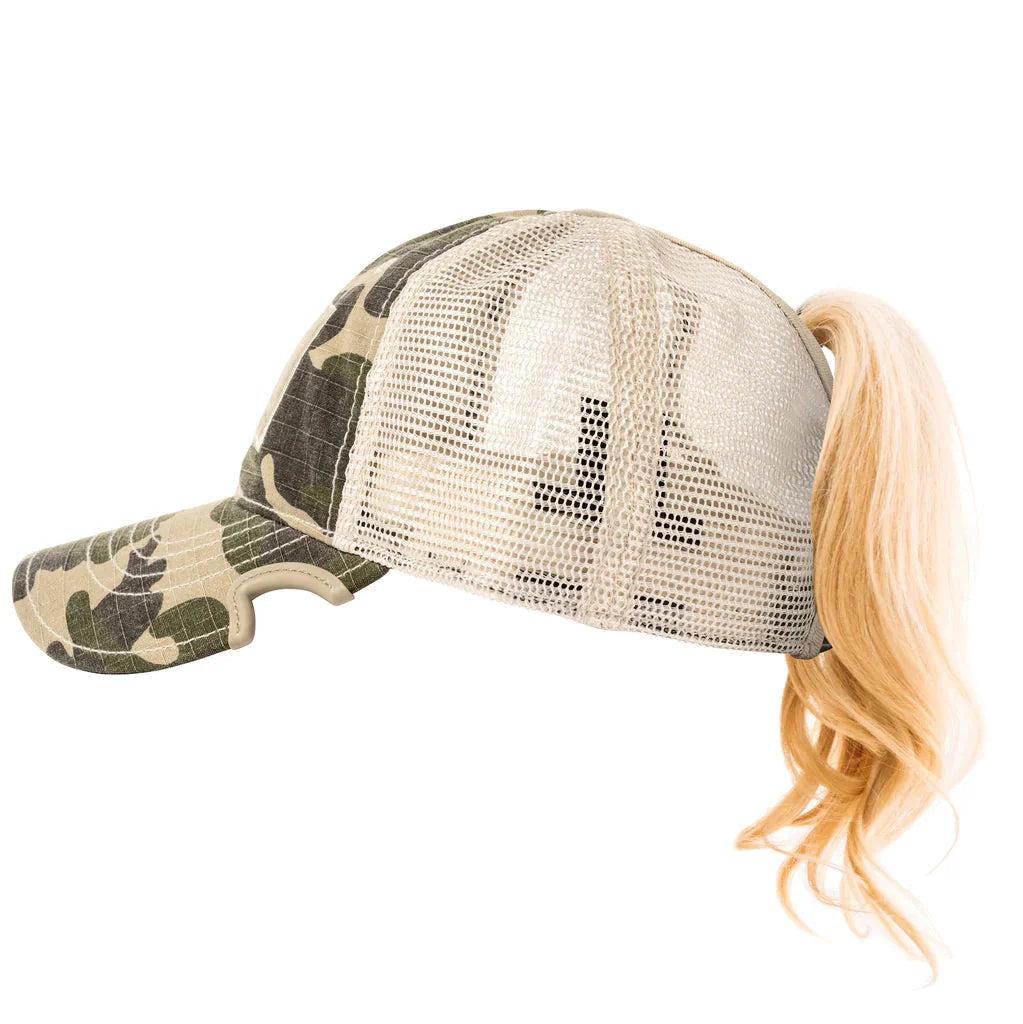 Notch Tactical Classic Adjustable Camo Ponytail Operator-Tactical Source LLC
