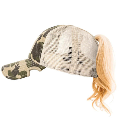 Notch Tactical Classic Adjustable Camo Ponytail Operator-Tactical Source LLC