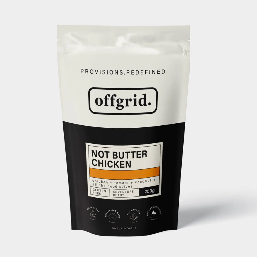 Offgrid Provisions Not Butter Chicken - Heat & Eat Meal-Tactical Source LLC