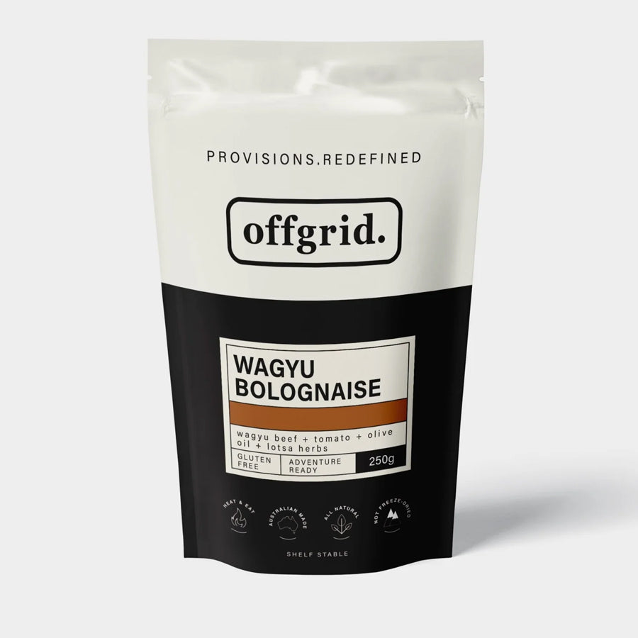 Offgrid Provisions Wagyu Bolognaise - Heat & Eat Meal-Tactical Source LLC