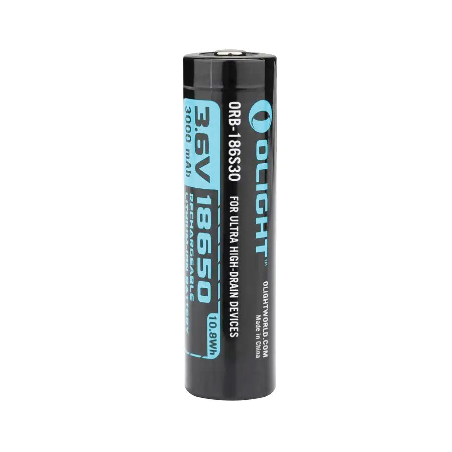 Olight 15A 3000mAh 18650 Rechargeable Battery-Tactical Source LLC