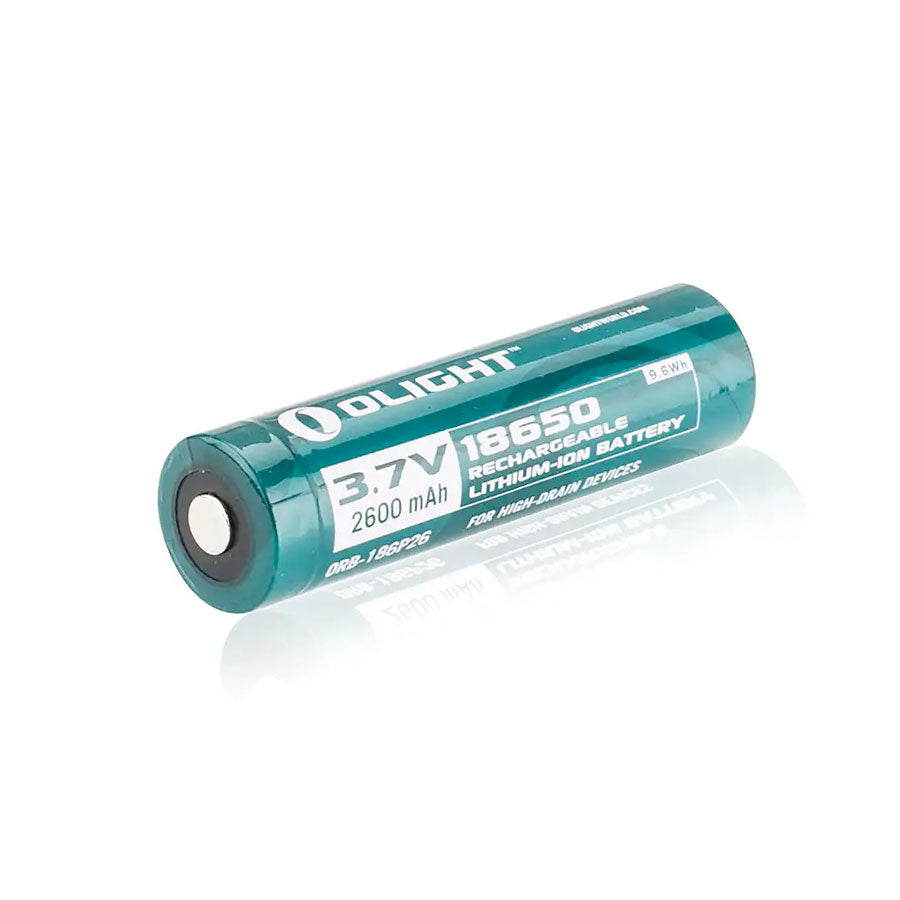 Olight All Batteries Options (including lithium-ion battery/ 18650 battery/ rechargeable batteries/ cr123a battery)-Tactical Source LLC