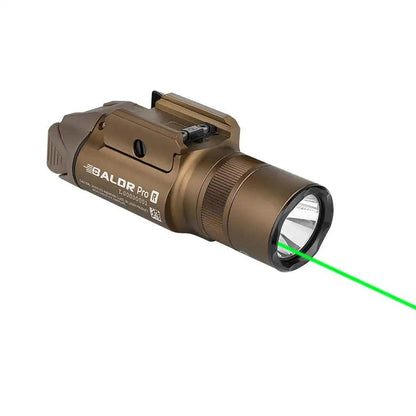 Olight BALDR Pro R Tactical Flashlight Green Laser Combo 1350 Lumen-Tactical Source LLC