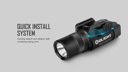 Olight BALDR Pro R Tactical Flashlight Green Laser Combo 1350 Lumen-Tactical Source LLC