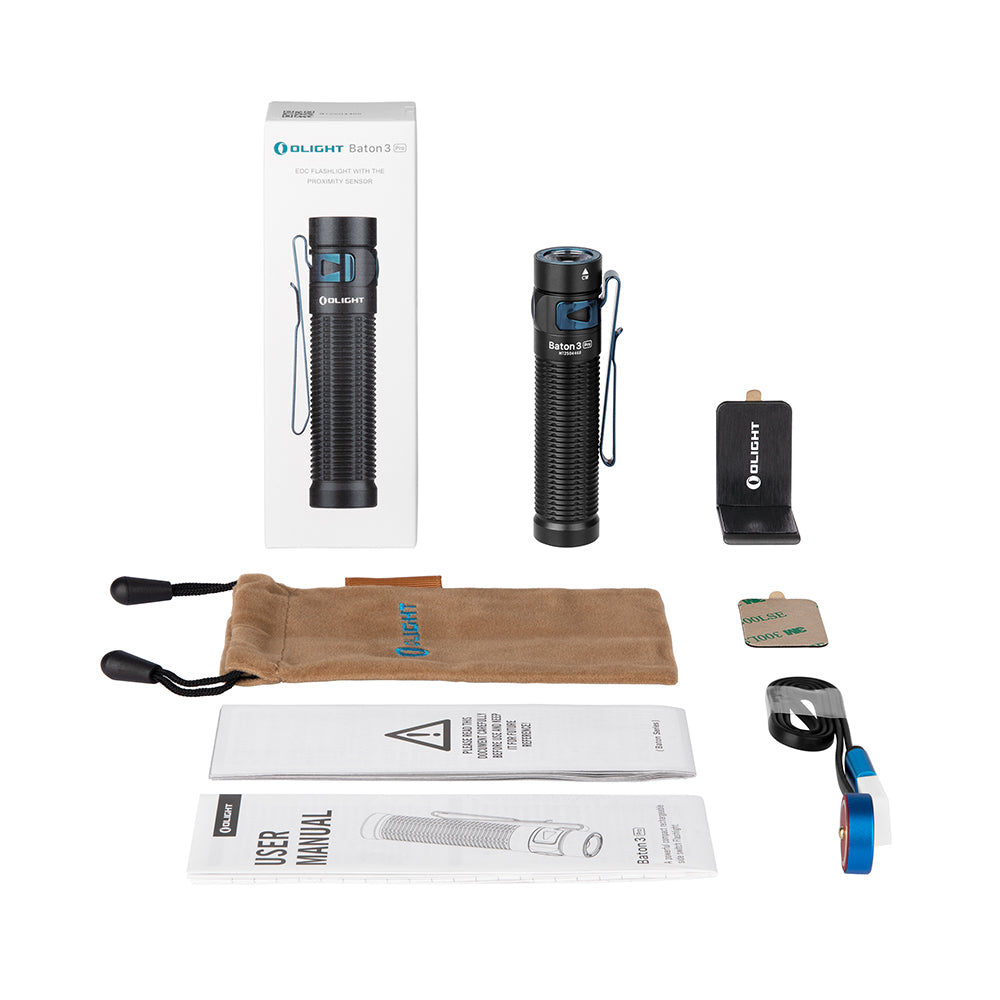 Olight Baton 3 Pro 1500 Lumens Everyday Carry Torch-Tactical Source LLC