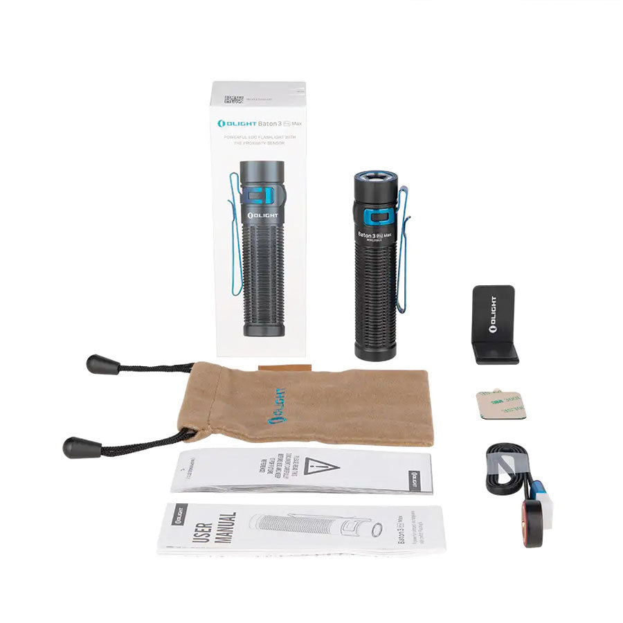 Olight Baton 3 Pro Max 2500 Lumens Rechargeable EDC Torch-Tactical Source LLC
