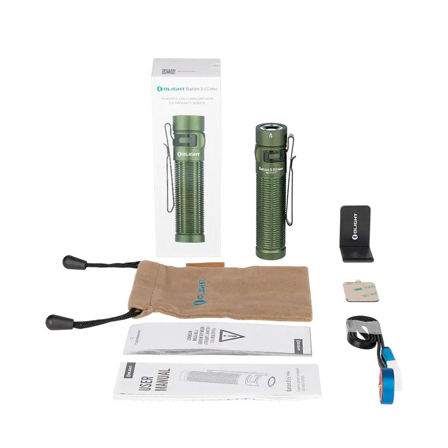 Olight Baton 3 Pro Max 2500 Lumens Rechargeable EDC Torch-Tactical Source LLC