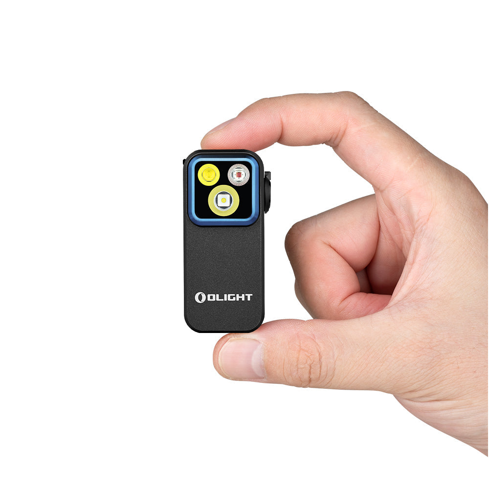 Olight Oclip Pro Compact LED Clip Light with Floodlight & Spotlight & Red light-Tactical Source LLC