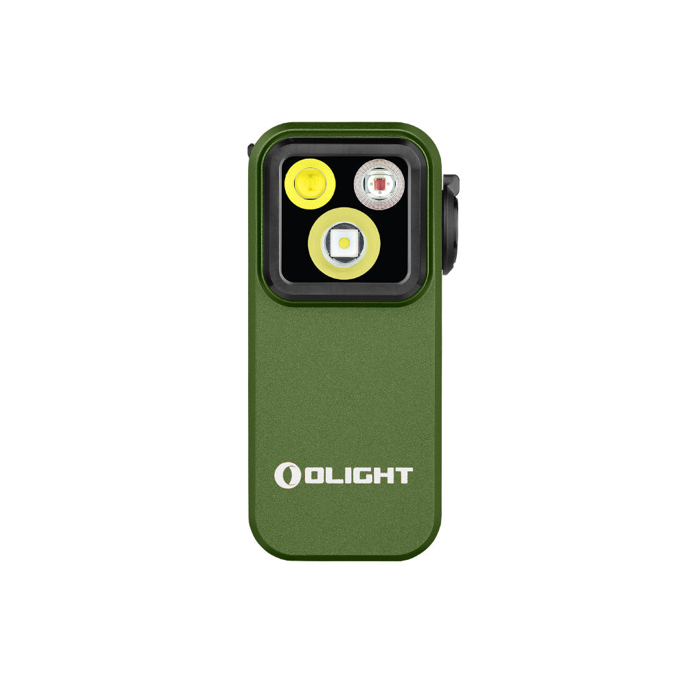 Olight Oclip Pro Compact LED Clip Light with Floodlight & Spotlight & Red light-Tactical Source LLC