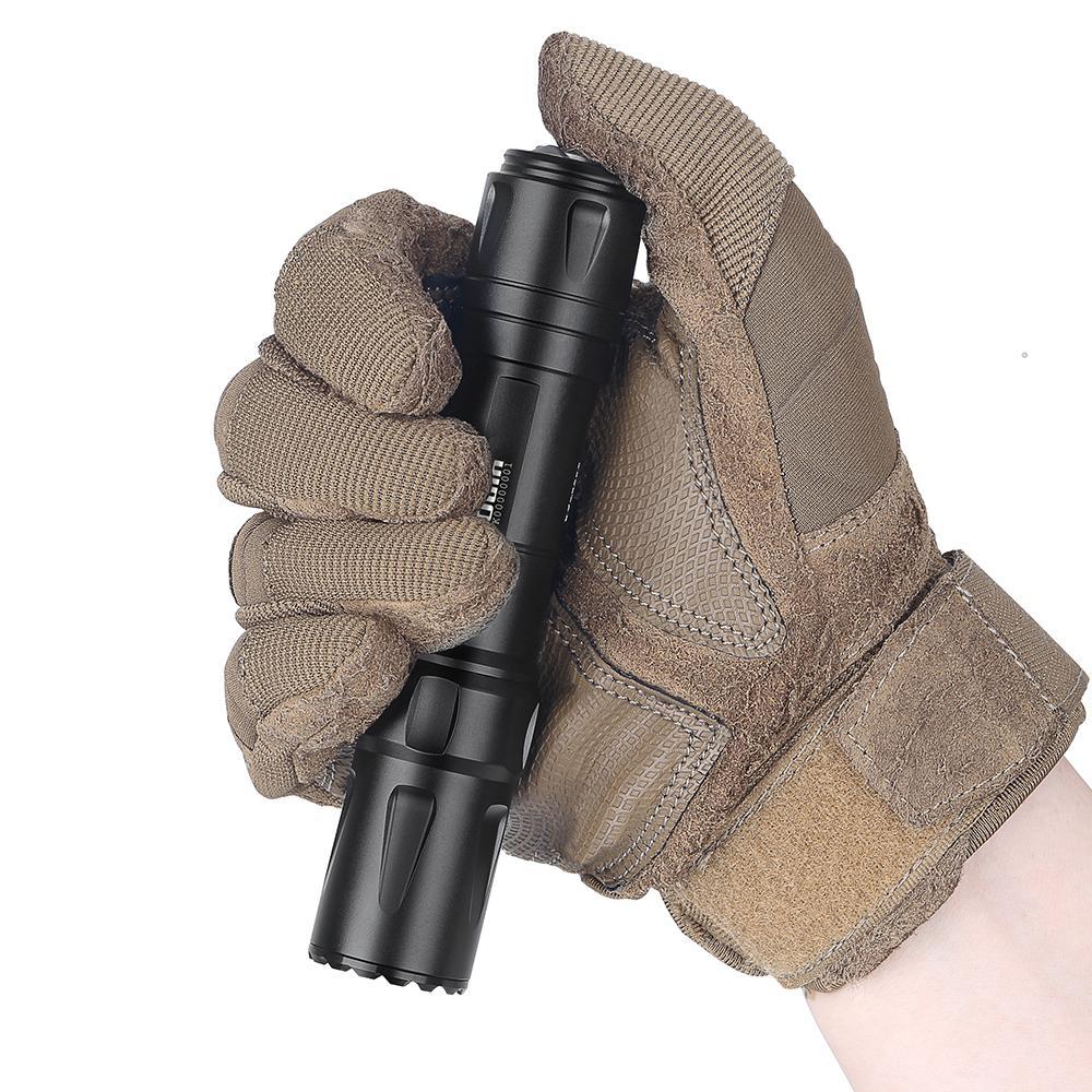 Olight Odin 2000 Lumens Rechargeable Tactical Flashlight Black with Pressure Switch-Tactical Source LLC