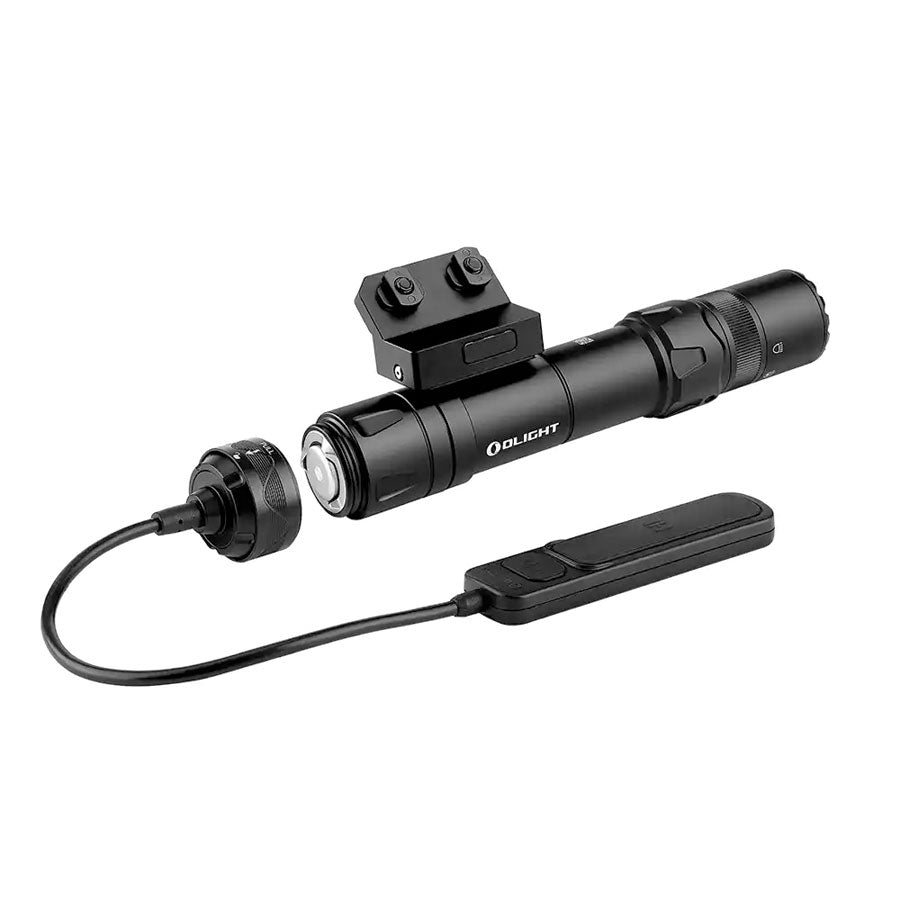 Olight Odin GL M Black 1500 Lumens Green Laser Tactical Rail Light-Tactical Source LLC