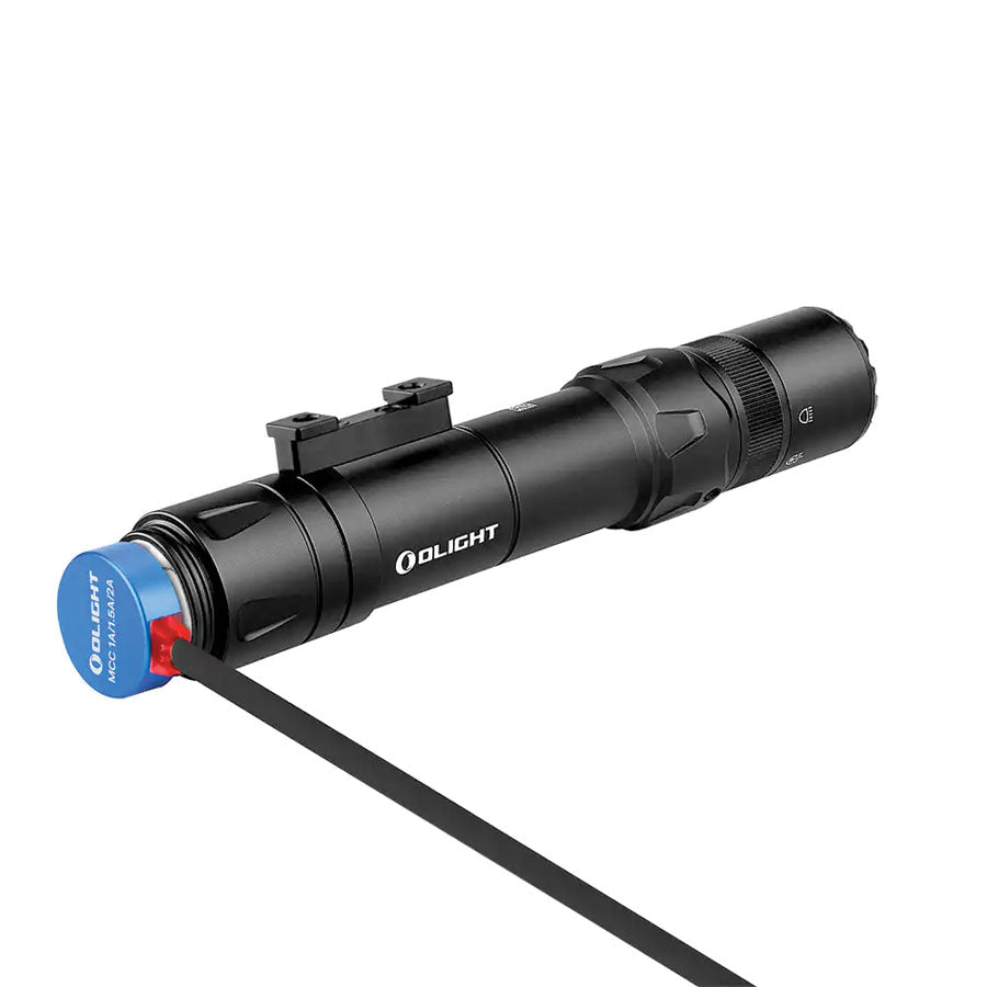 Olight Odin GL M Black 1500 Lumens Green Laser Tactical Rail Light-Tactical Source LLC