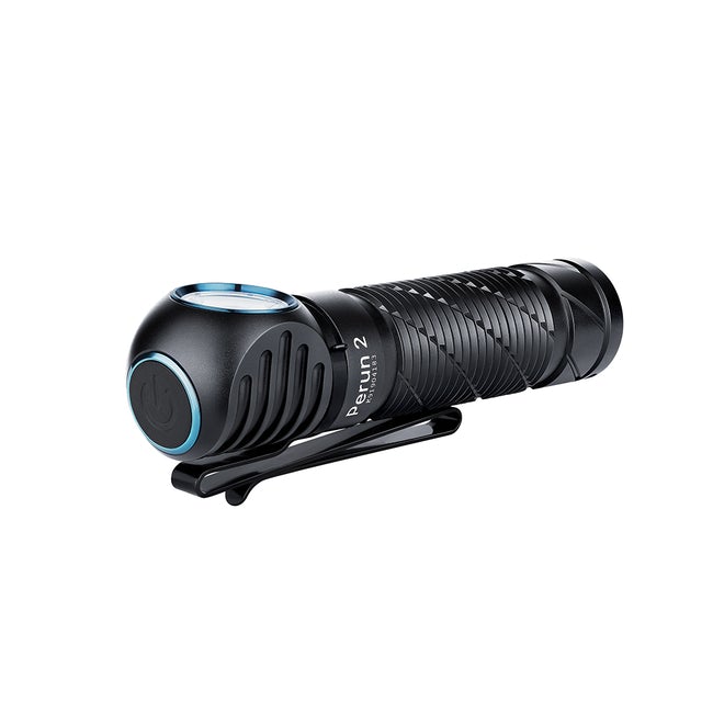 Olight Perun PERUN 2 2500 Lumens Rechargeable LED Torch Head Mounted Black-Tactical Source LLC