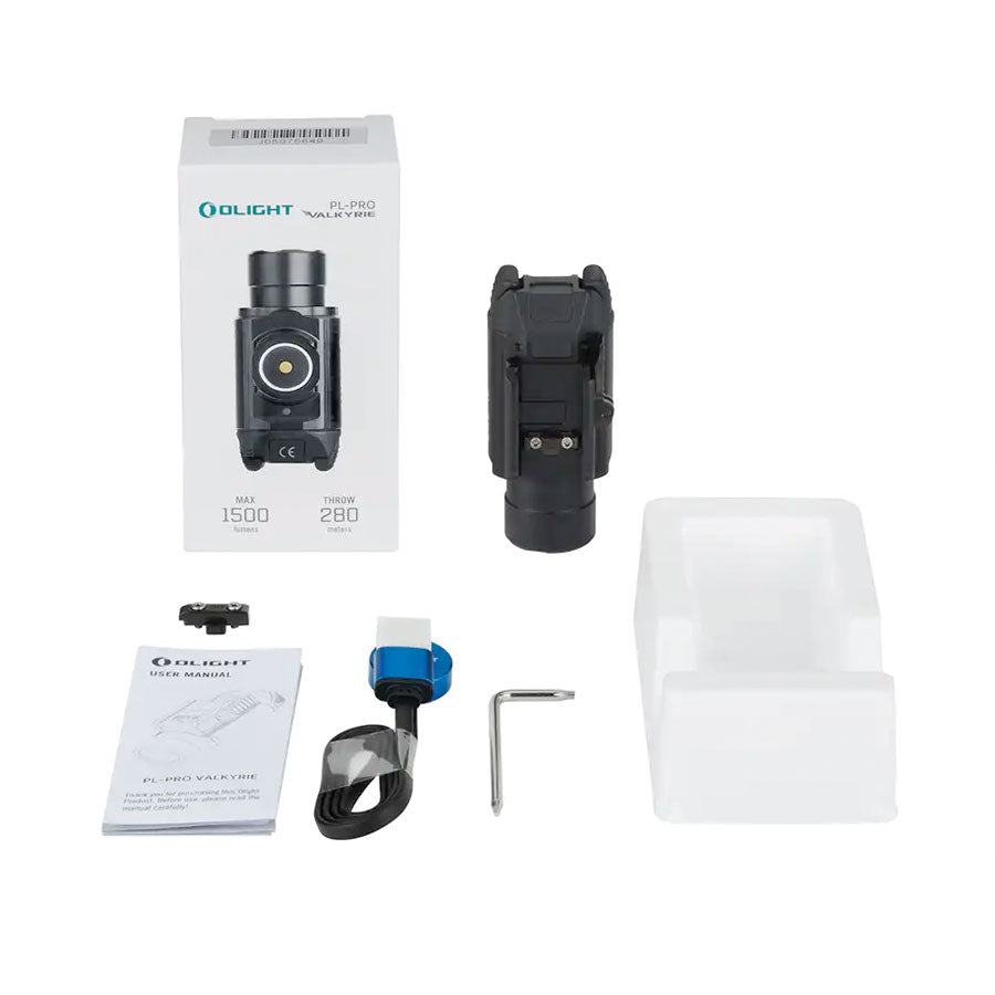 Olight PL-Pro Valkyrie 1500 Lumen Rechargeable Rail Mount Light-Tactical Source LLC