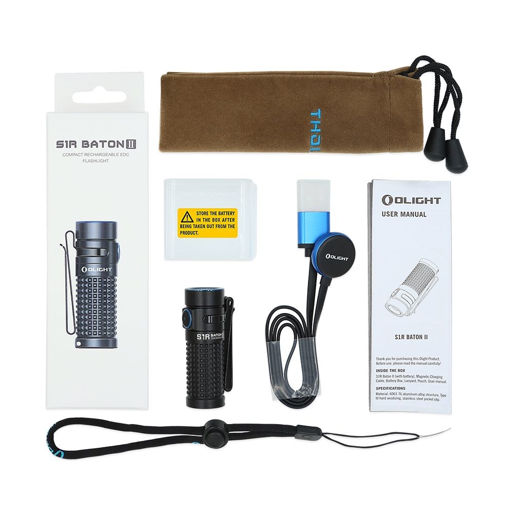 Olight S1R Baton II rechargeable 1000 lumen LED pocket torch-Tactical Source LLC