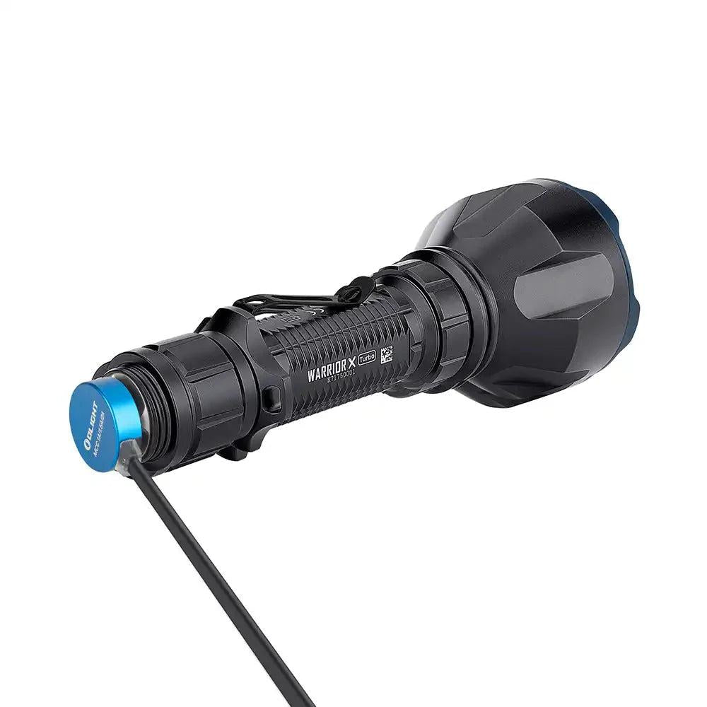 Olight Warrior X Turbo Max 1100 Lumens Tactical Hunting Torch Black-Tactical Source LLC