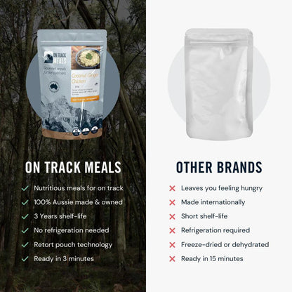 On Track Meals Coconut Ginger Chicken-Tactical Source LLC