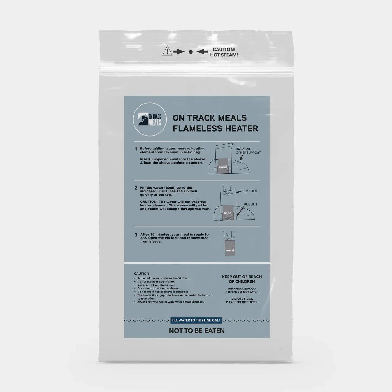On Track Meals Flameless Heater Bags 5 Pack-Tactical Source LLC