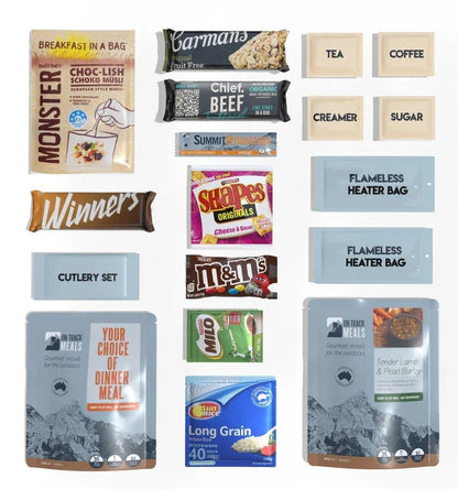 On Track Meals Go Pack 24 Hour Ration Pack-Tactical Source LLC