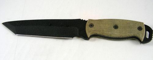 Ontario Ranger RD Tanto 7.19 in Fixed Micarta Nylon Sheath-Tactical Source LLC