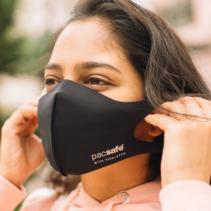 Pacsafe ViralOff Protective Face Mask with Polygiene-Tactical Source LLC