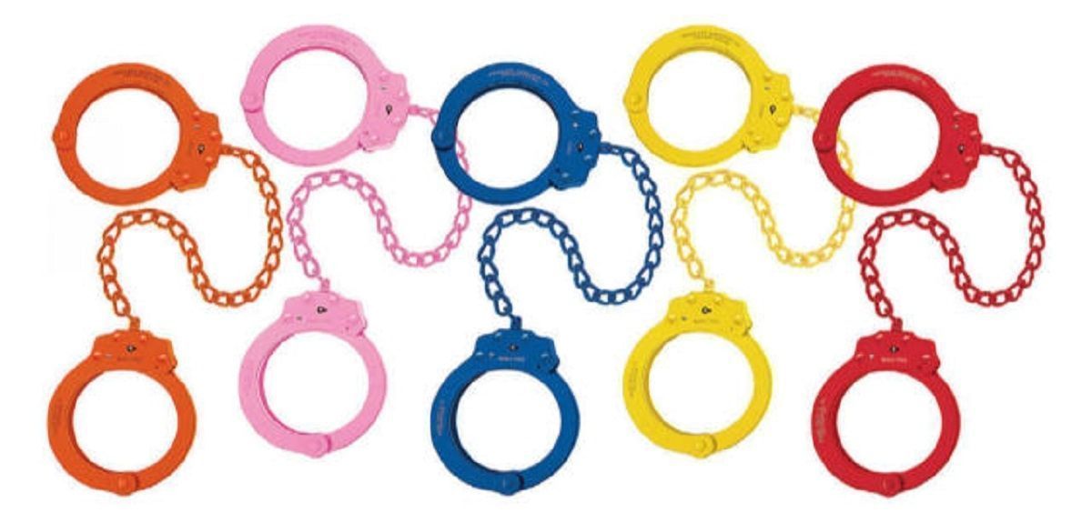 Peerless Handcuff Company 755C Oversized Leg Irons Various Colours-Tactical Source LLC
