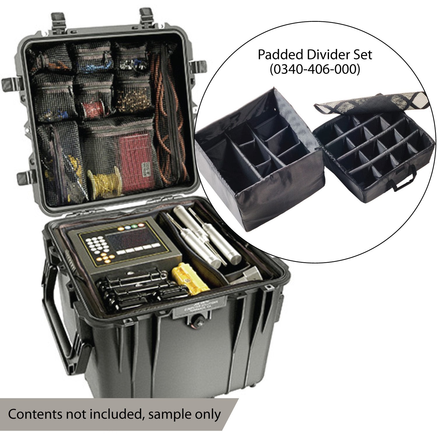Pelican 0340 Protector Cube Case Black-Tactical Source LLC